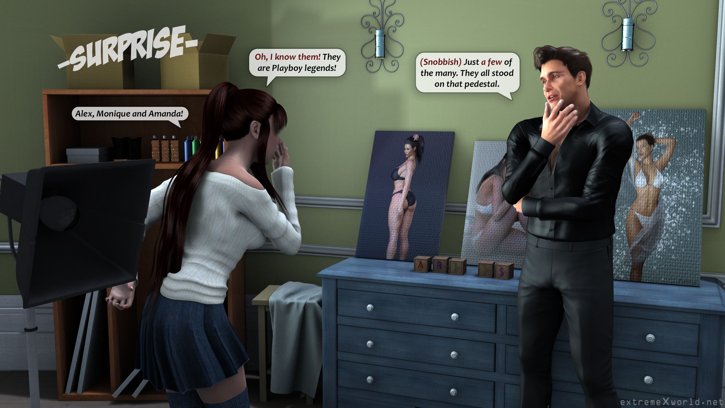 The Art [ExtremeXWorld] - Chapter 1 — Page 13