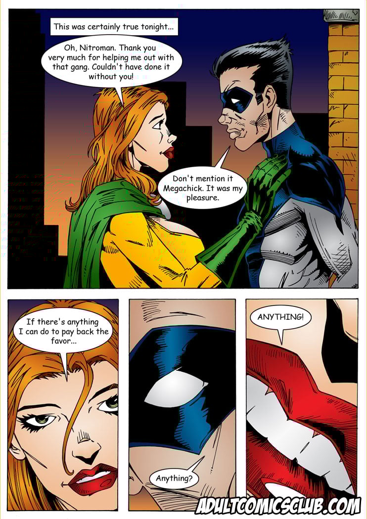 Megachick [AdultComicsClub] - Chapter 1 — Page 12