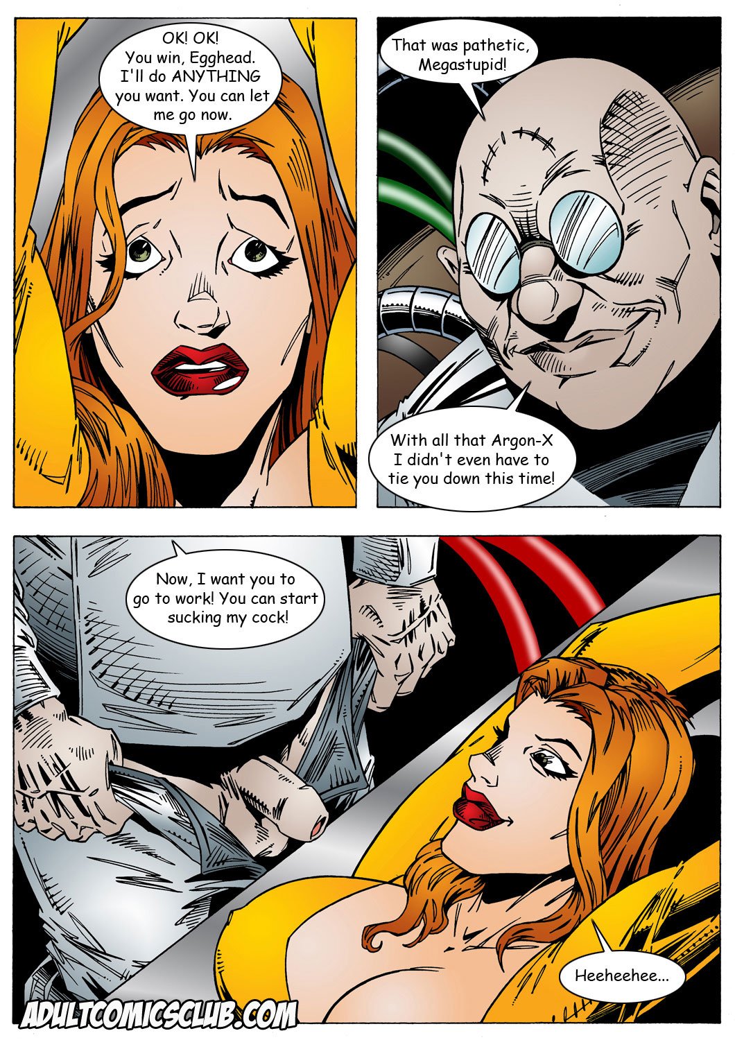 Megachick [AdultComicsClub] - Chapter 1 — Page 22