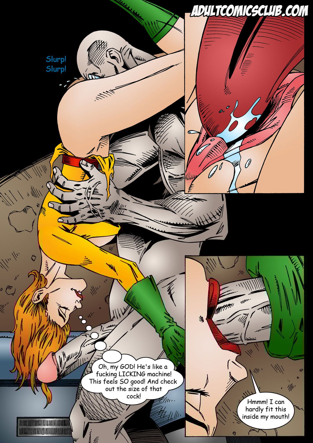 Megachick [AdultComicsClub] - Chapter 1 — Page 26