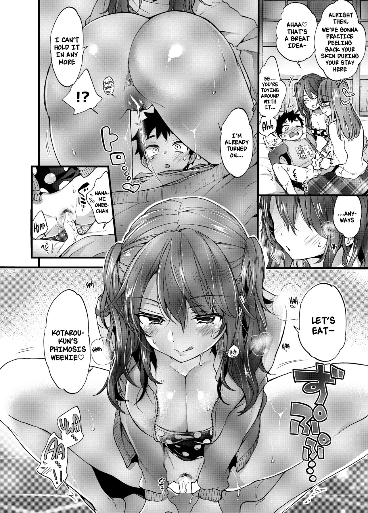 My Cousins Play With Me On Winter Vacation [Morishima Kon] - Chapter 1 — Page 9