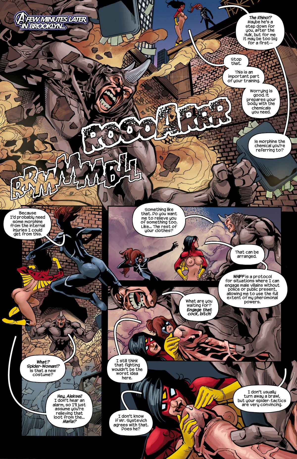 Arachnids Assemble (Spider-Man , The Avengers) [Tracy Scops] - Chapter 1 — Page 6