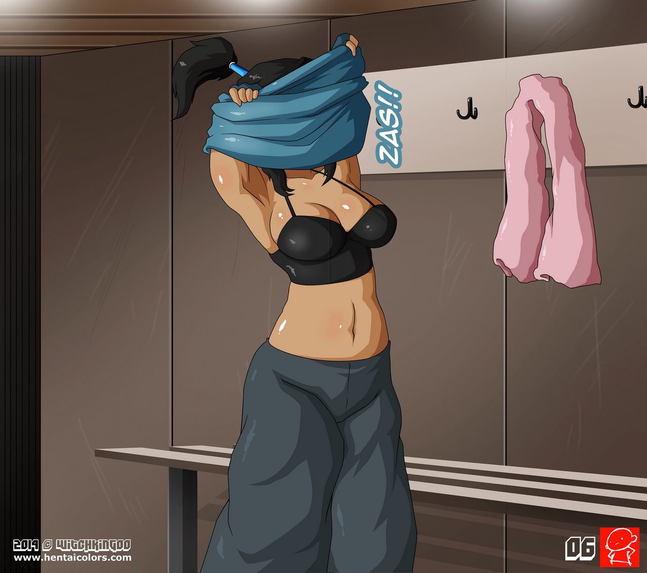 Shower Time (The Legend Of Korra) [WitchKing00] - Chapter 1 — Page 7
