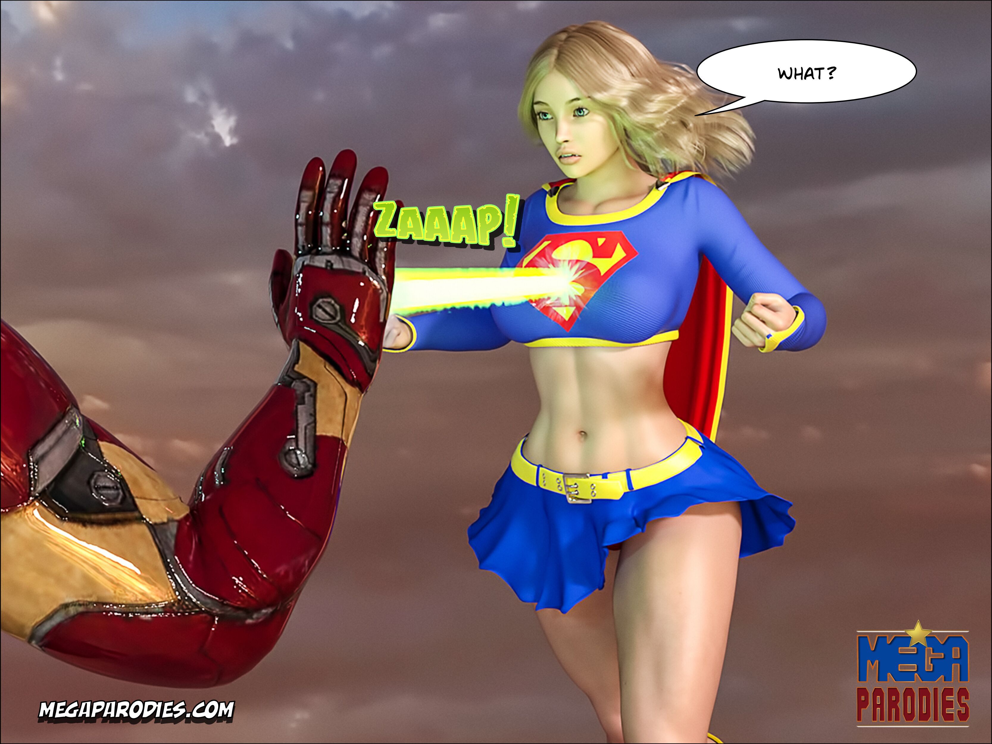 Marvel X DC (The Avengers , Justice League) [MegaParodies] - Chapter 1 — Page 35