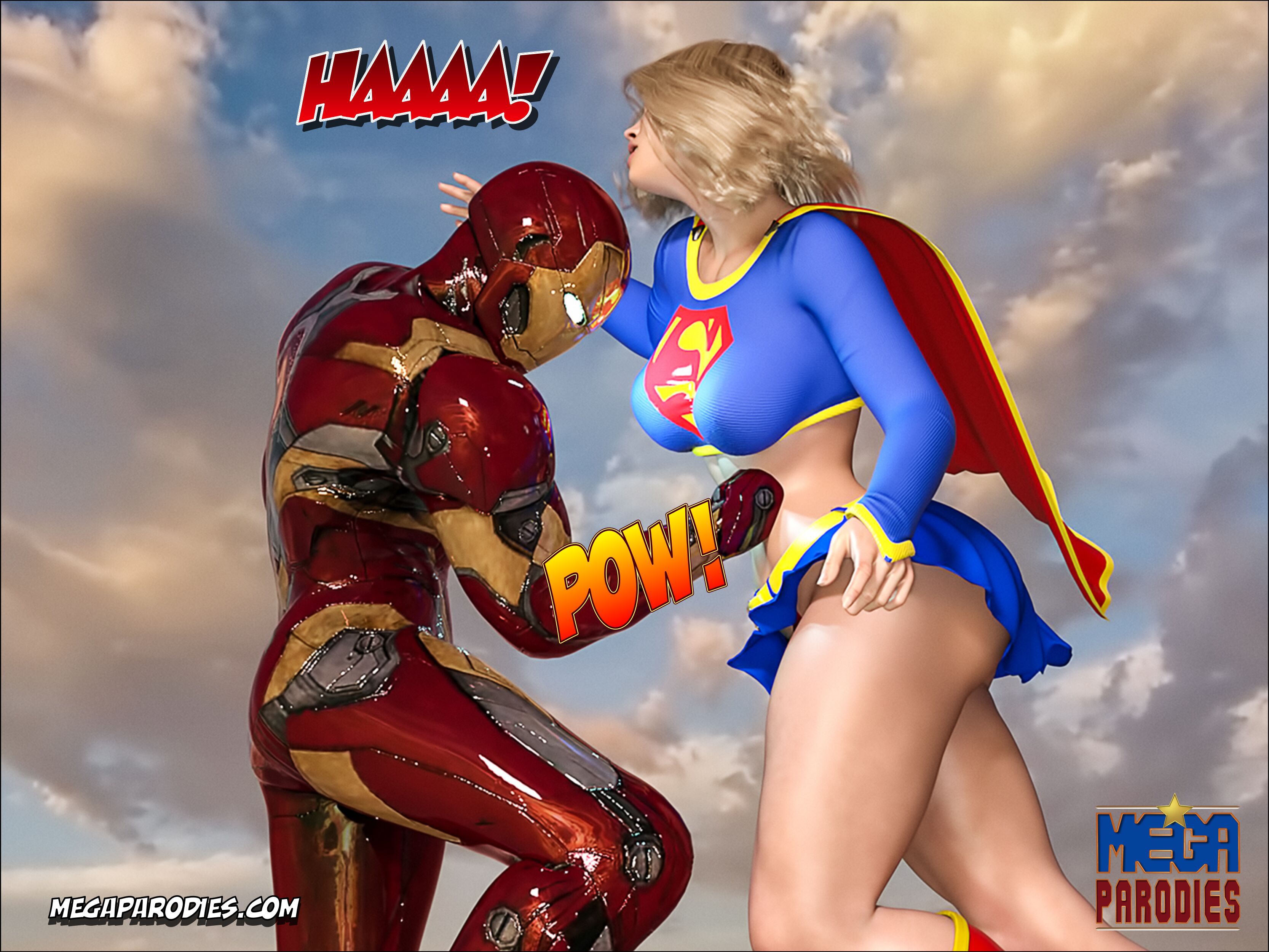 Marvel X DC (The Avengers , Justice League) [MegaParodies] - Chapter 1 — Page 38