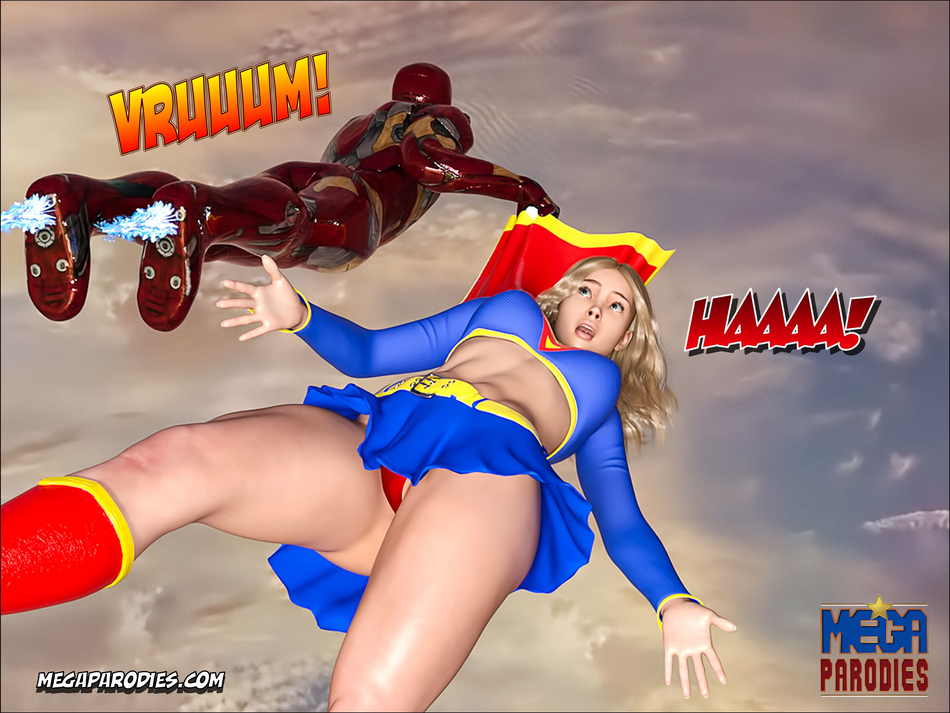 Marvel X DC (The Avengers , Justice League) [MegaParodies] - Chapter 1 — Page 40