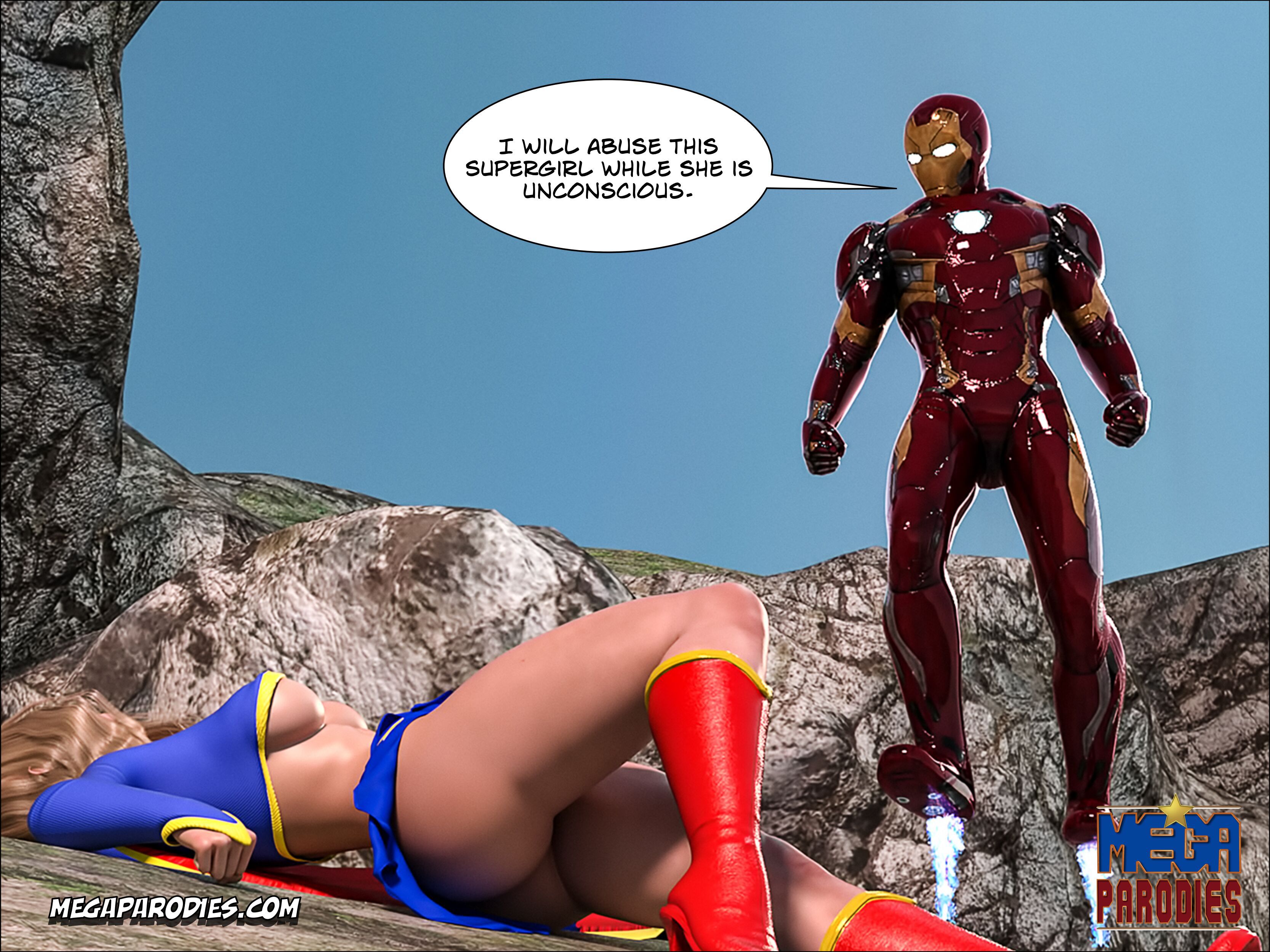 Marvel X DC (The Avengers , Justice League) [MegaParodies] - Chapter 1 — Page 49