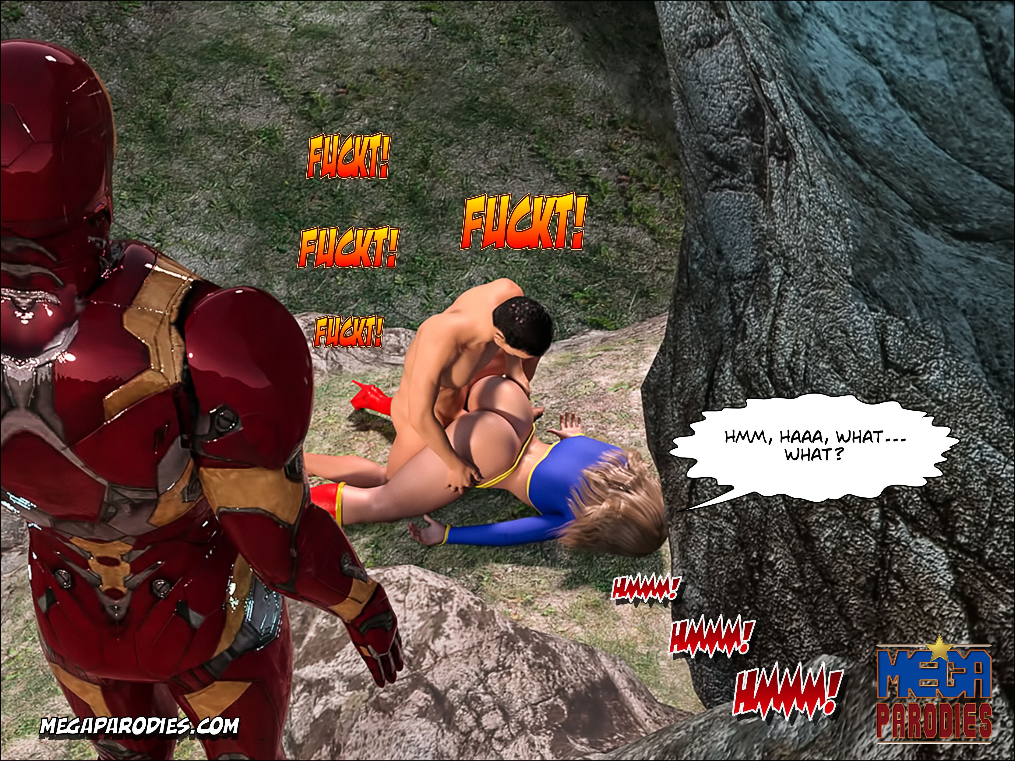 Marvel X DC (The Avengers , Justice League) [MegaParodies] - Chapter 1 — Page 55