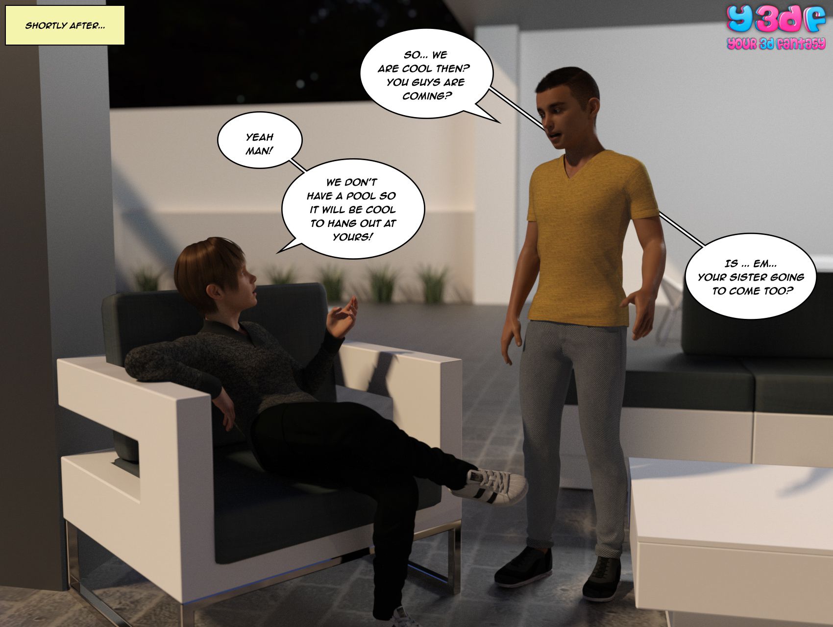 The Bad Tan [Y3DF] - Chapter 4 — Page 4