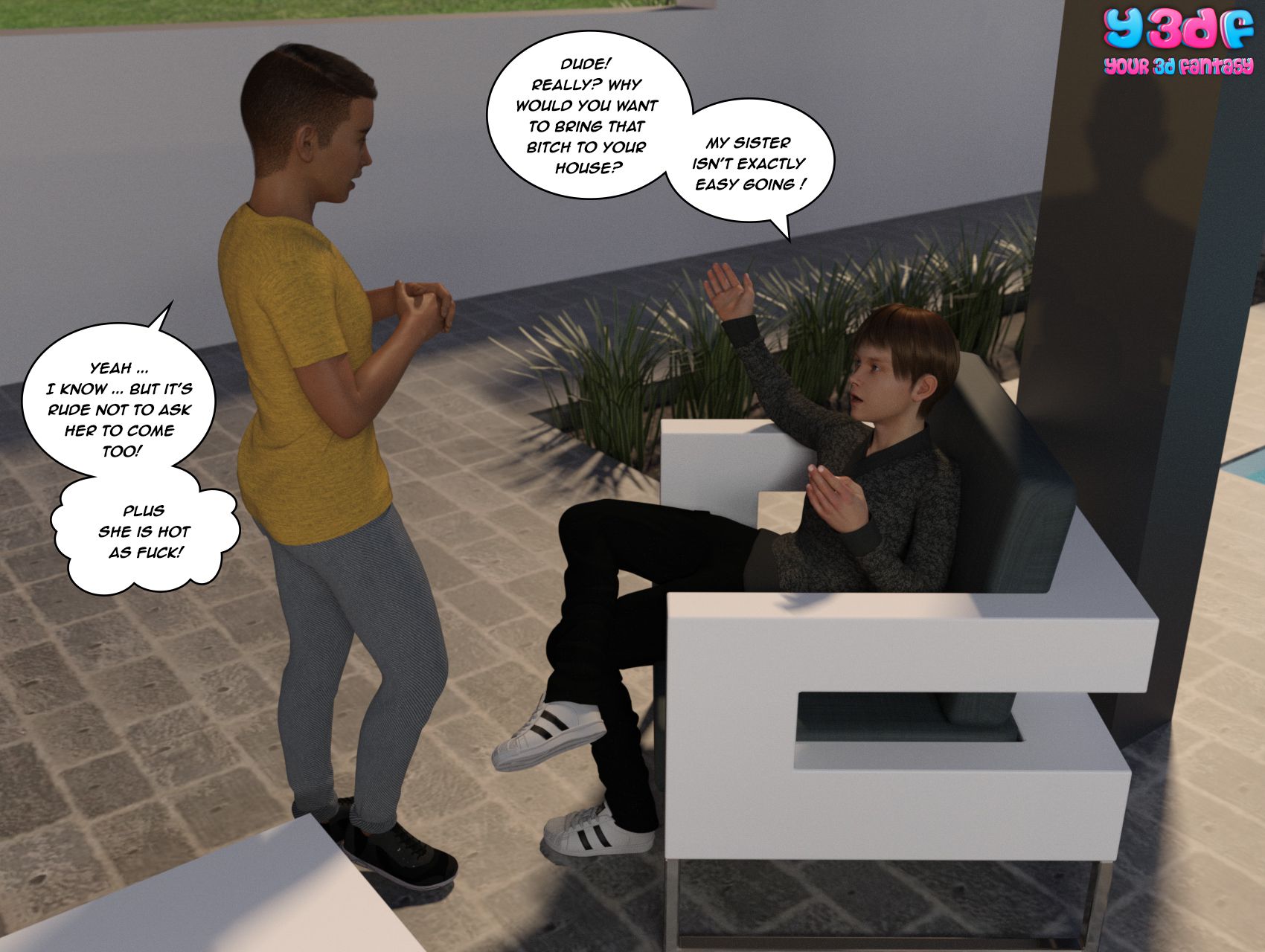 The Bad Tan [Y3DF] - Chapter 4 — Page 5