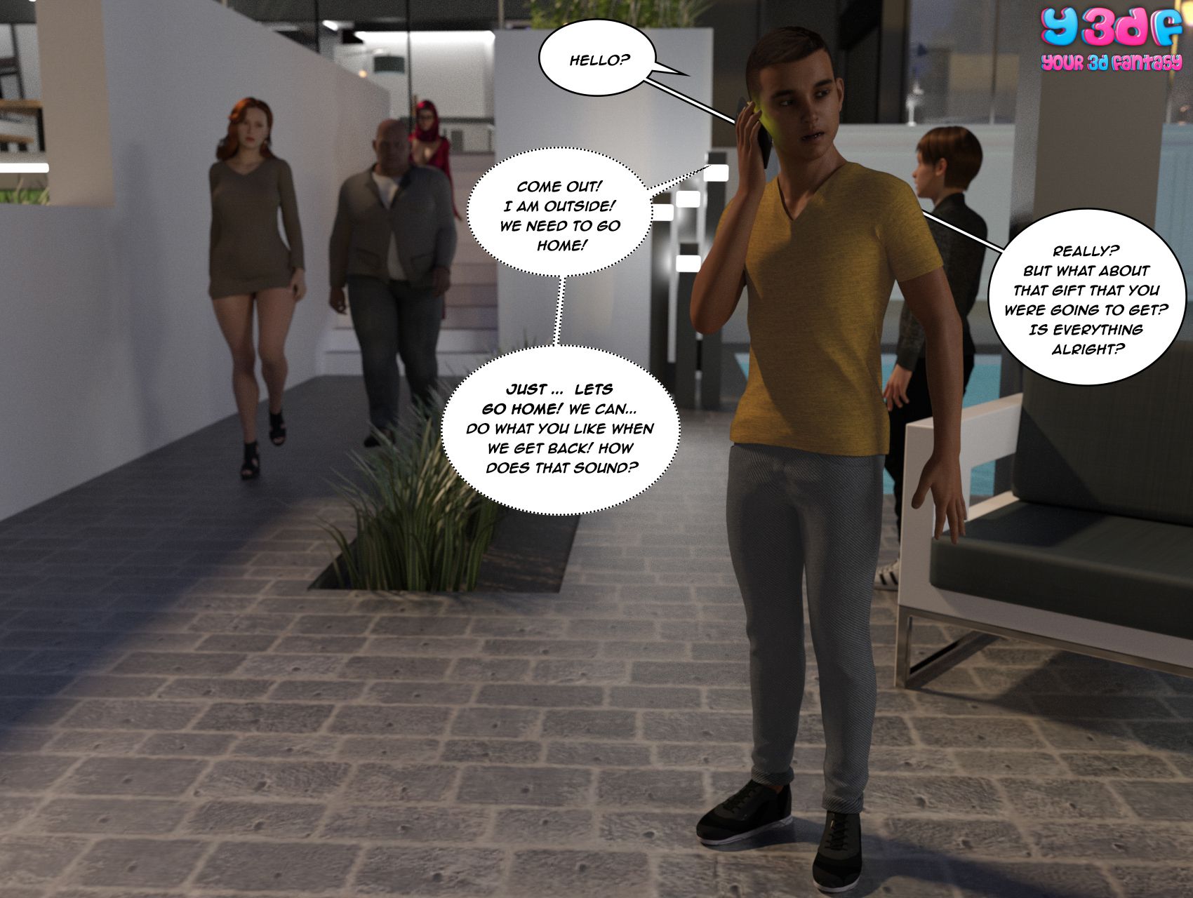 The Bad Tan [Y3DF] - Chapter 4 — Page 7