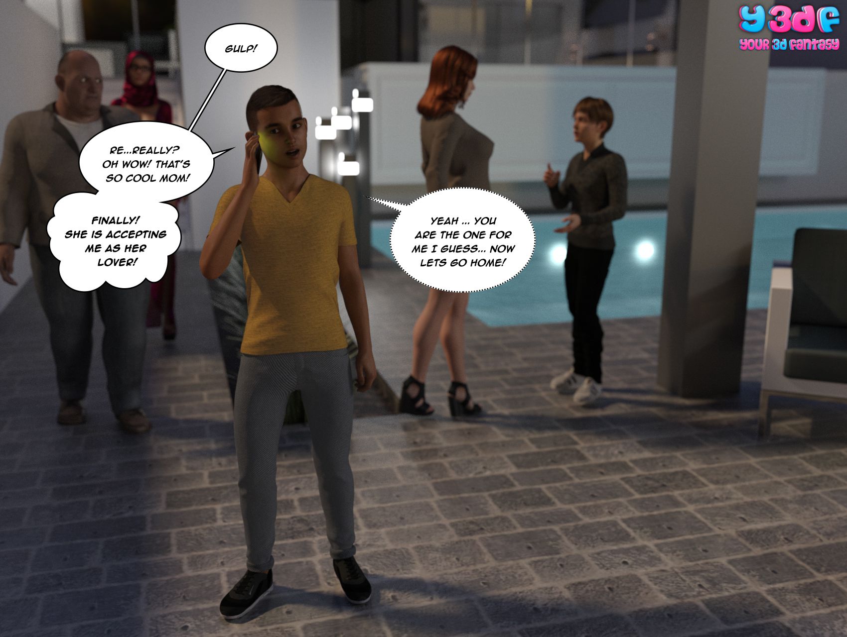 The Bad Tan [Y3DF] - Chapter 4 — Page 8