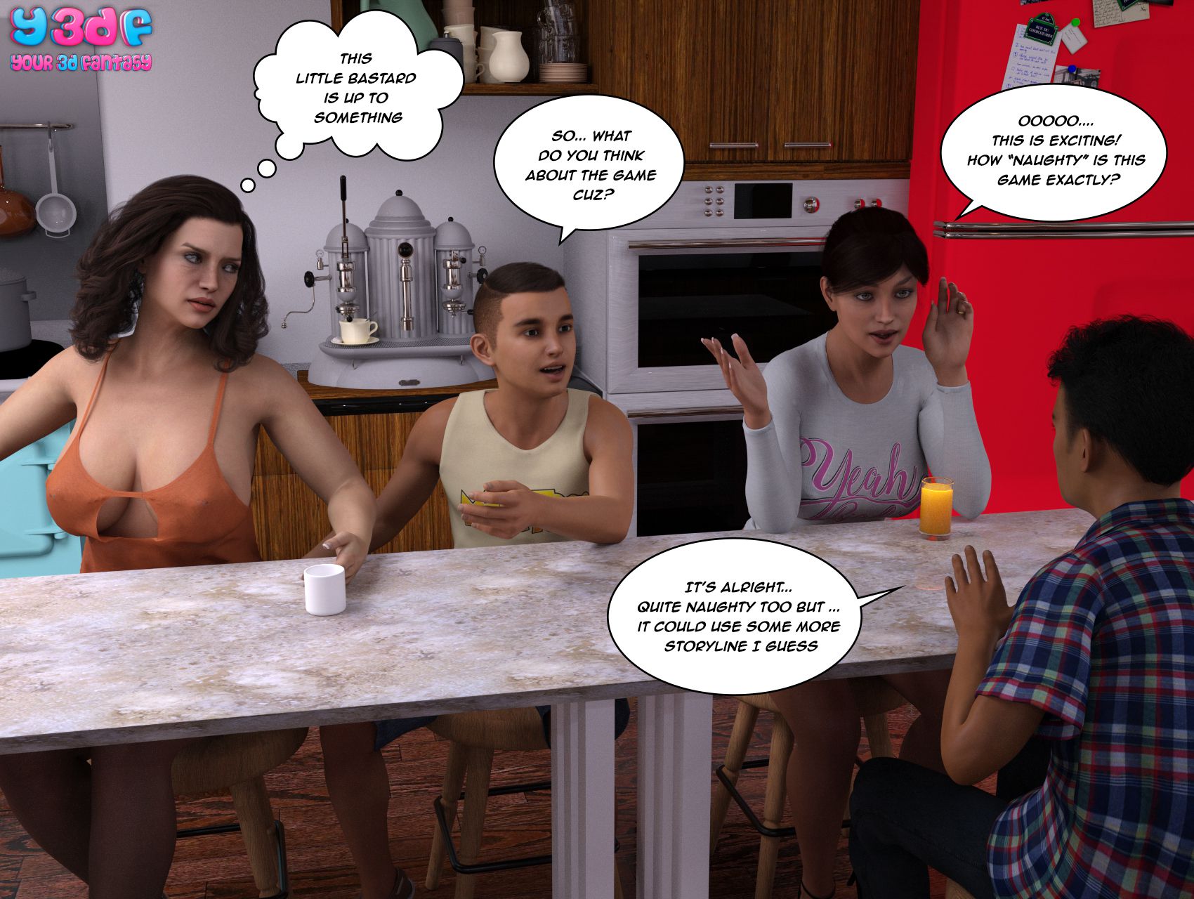 The Bad Tan [Y3DF] - Chapter 1 — Page 34