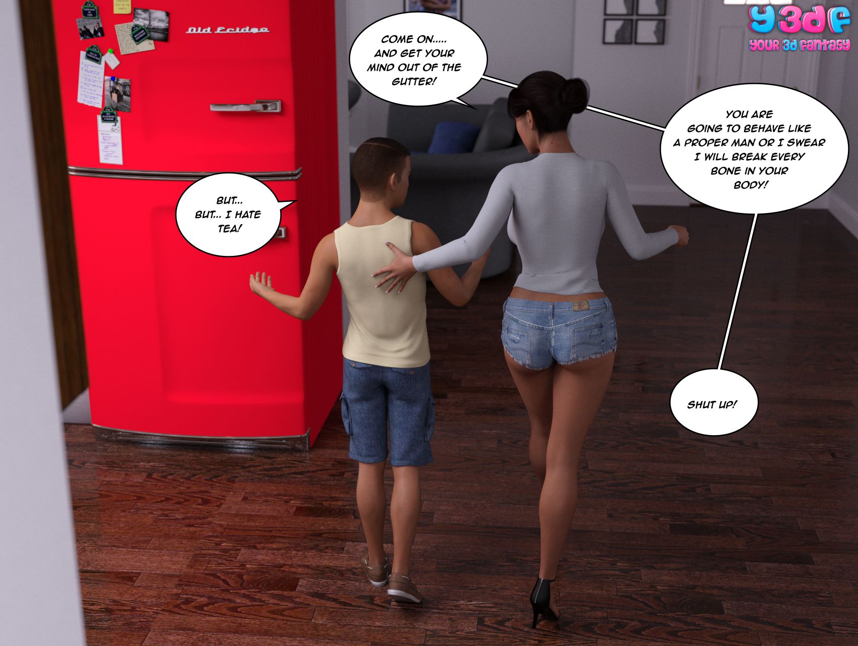 The Bad Tan [Y3DF] - Chapter 1 — Page 46