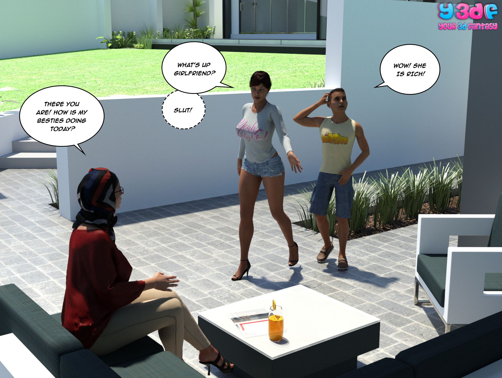 The Bad Tan [Y3DF] - Chapter 1 — Page 48