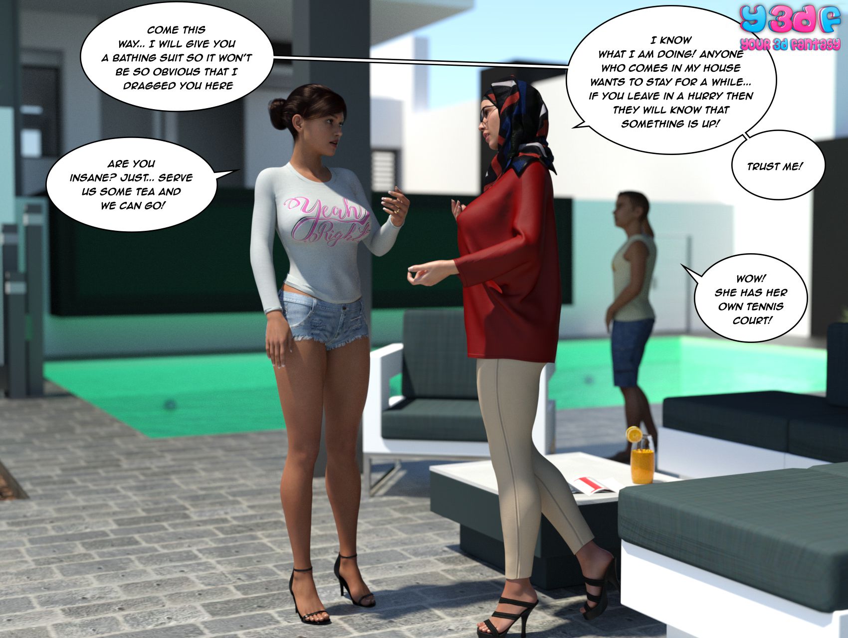 The Bad Tan [Y3DF] - Chapter 1 — Page 49