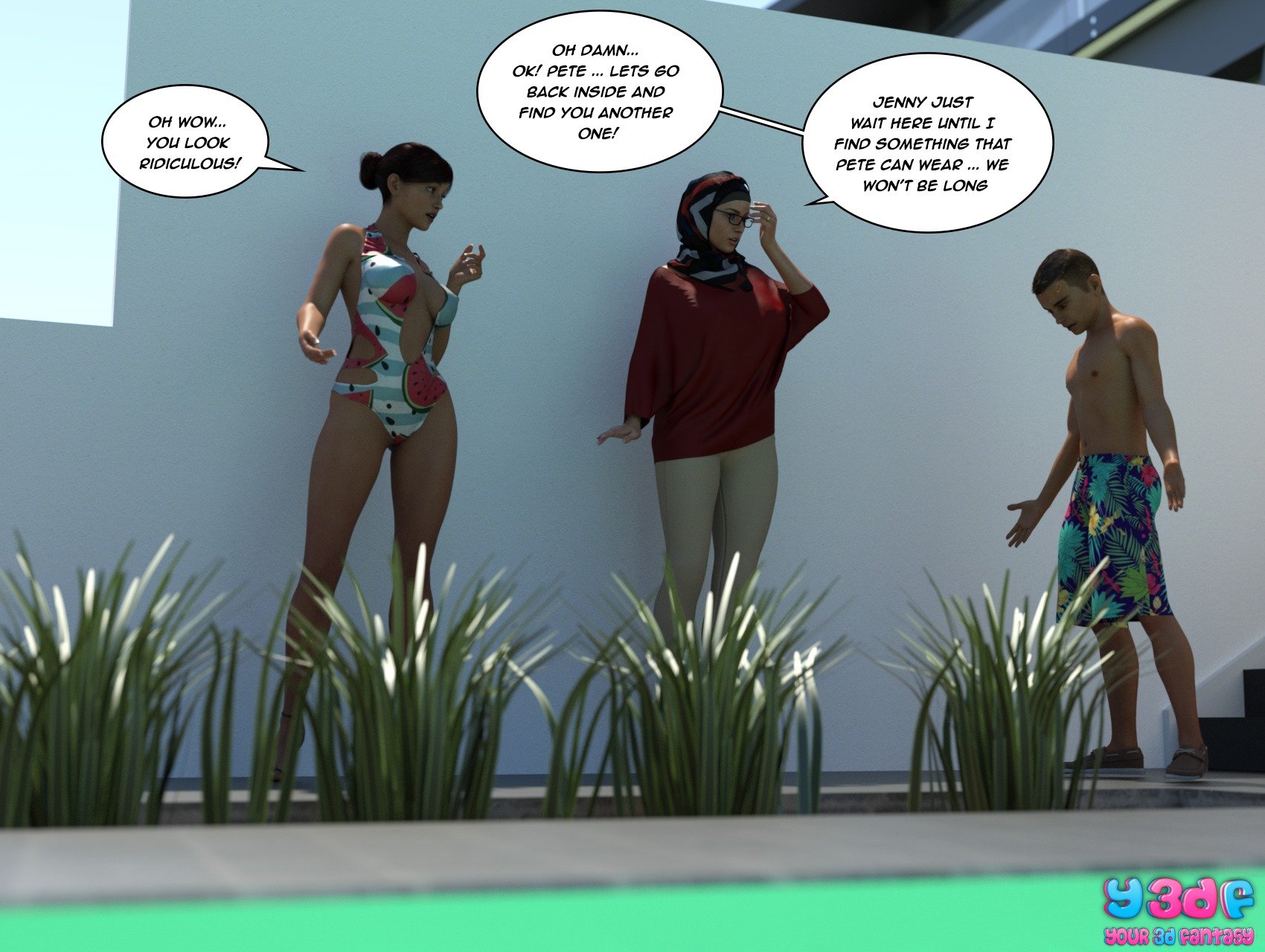 The Bad Tan [Y3DF] - Chapter 1 — Page 53