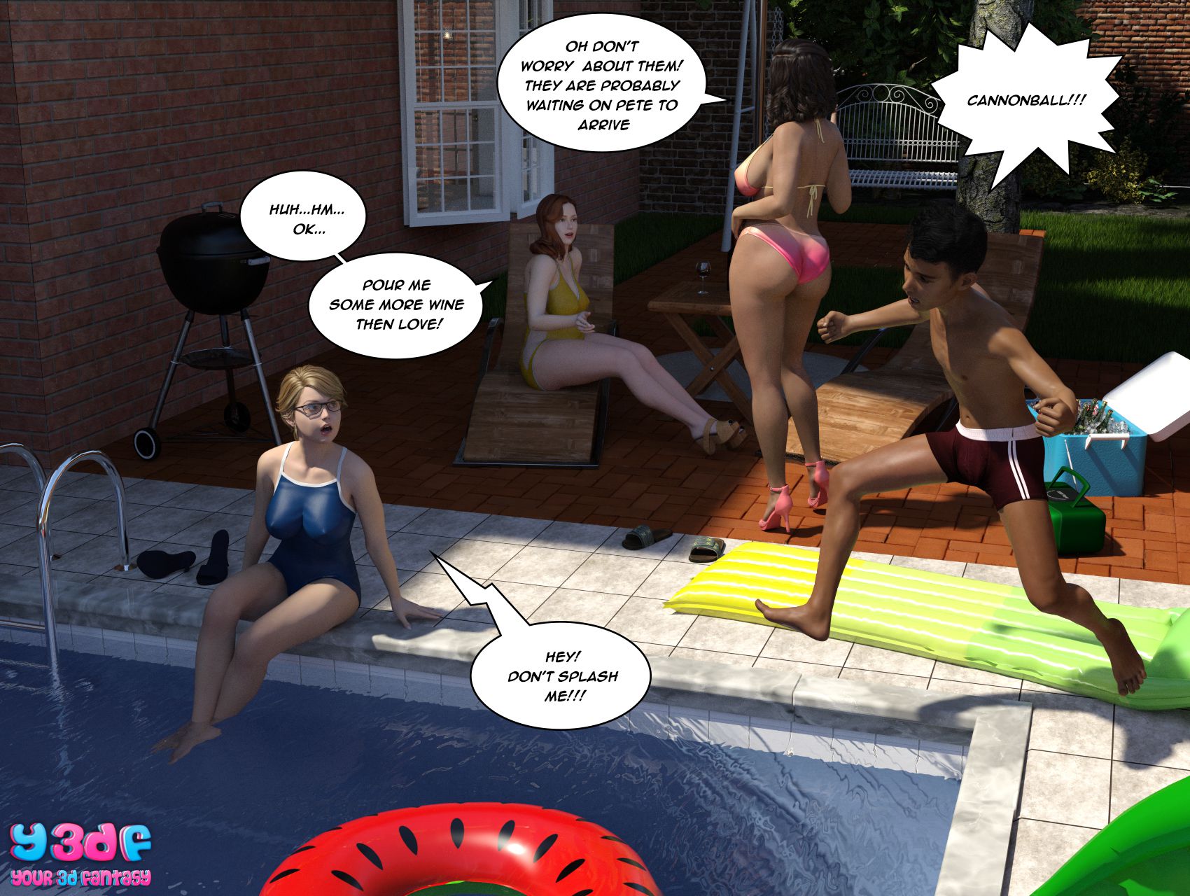 The Bad Tan [Y3DF] - Chapter 5 — Page 24