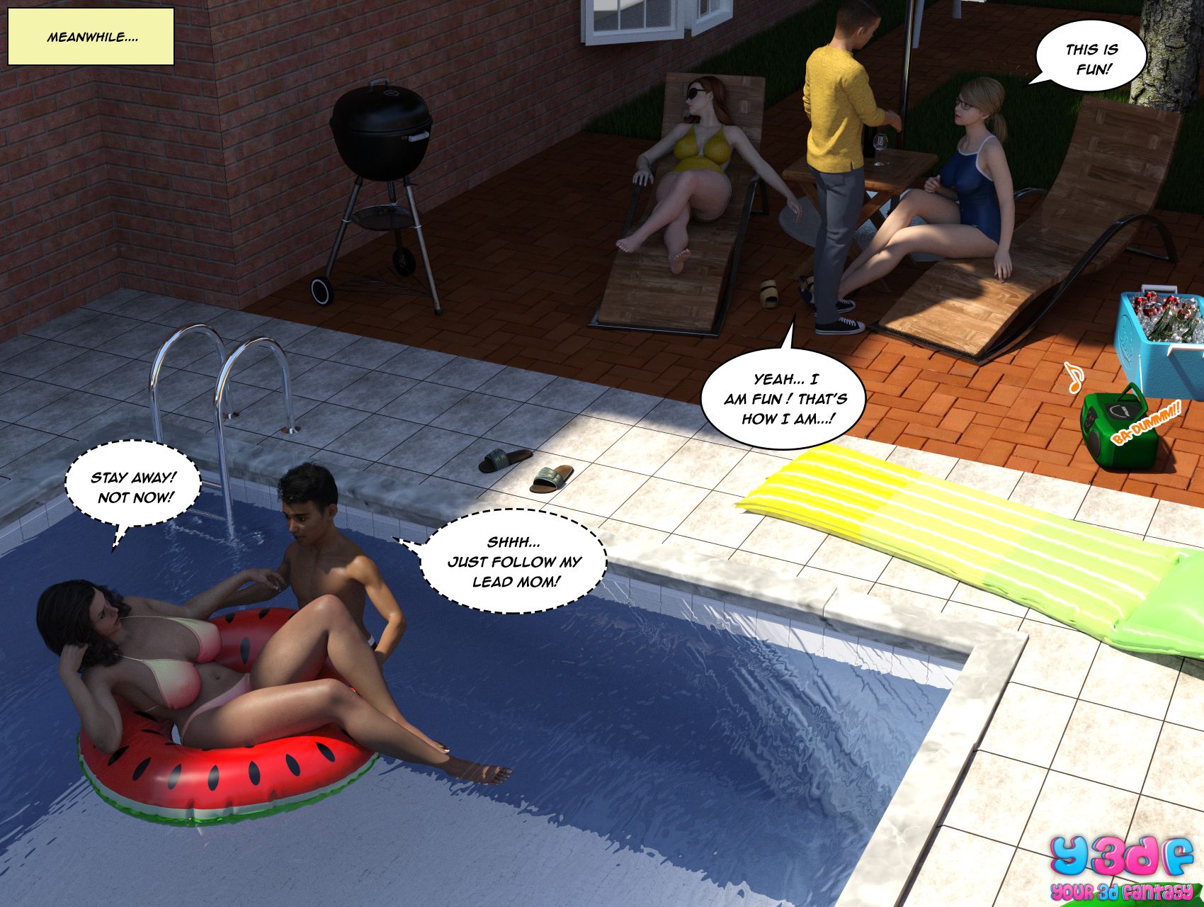 The Bad Tan [Y3DF] - Chapter 5 — Page 39