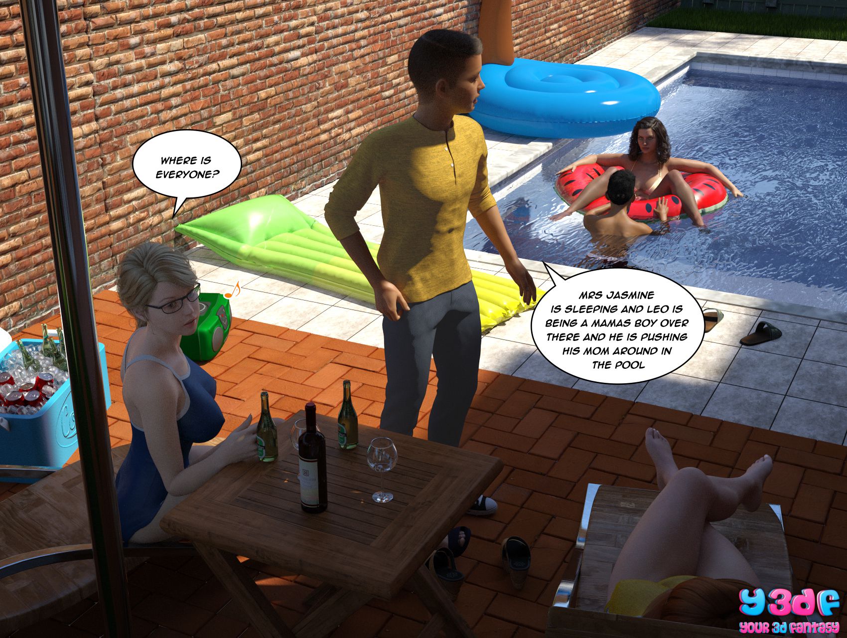 The Bad Tan [Y3DF] - Chapter 5 — Page 40