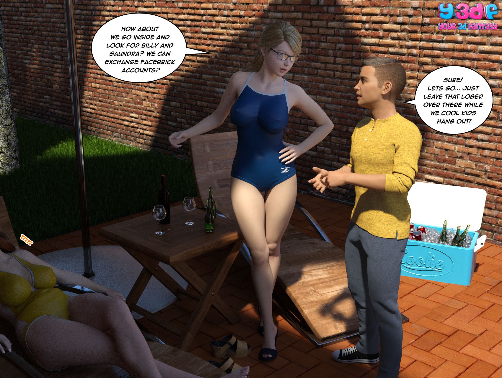 The Bad Tan [Y3DF] - Chapter 5 — Page 41