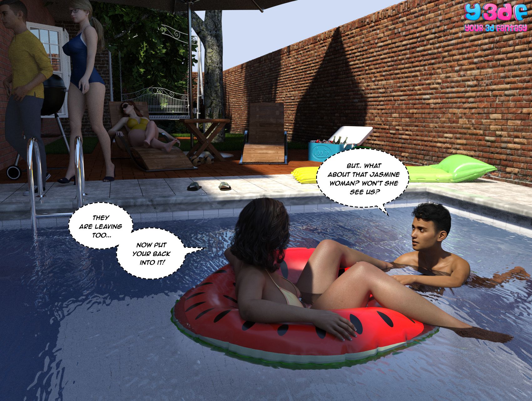 The Bad Tan [Y3DF] - Chapter 5 — Page 42