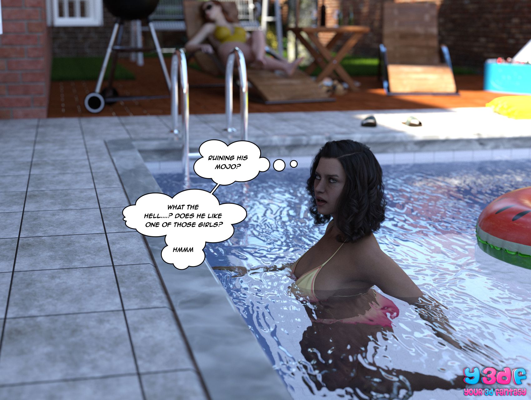 The Bad Tan [Y3DF] - Chapter 5 — Page 58