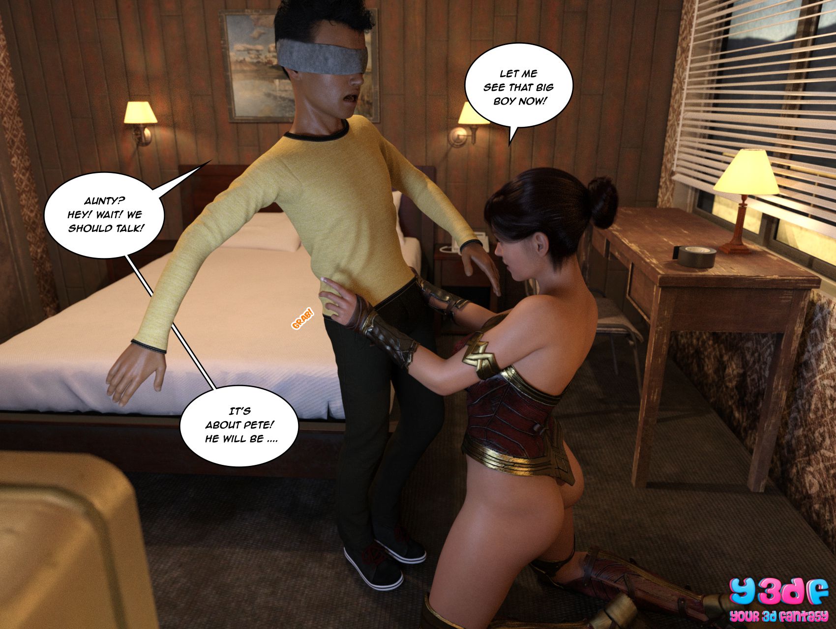 The Bad Tan [Y3DF] - Chapter 3 — Page 13