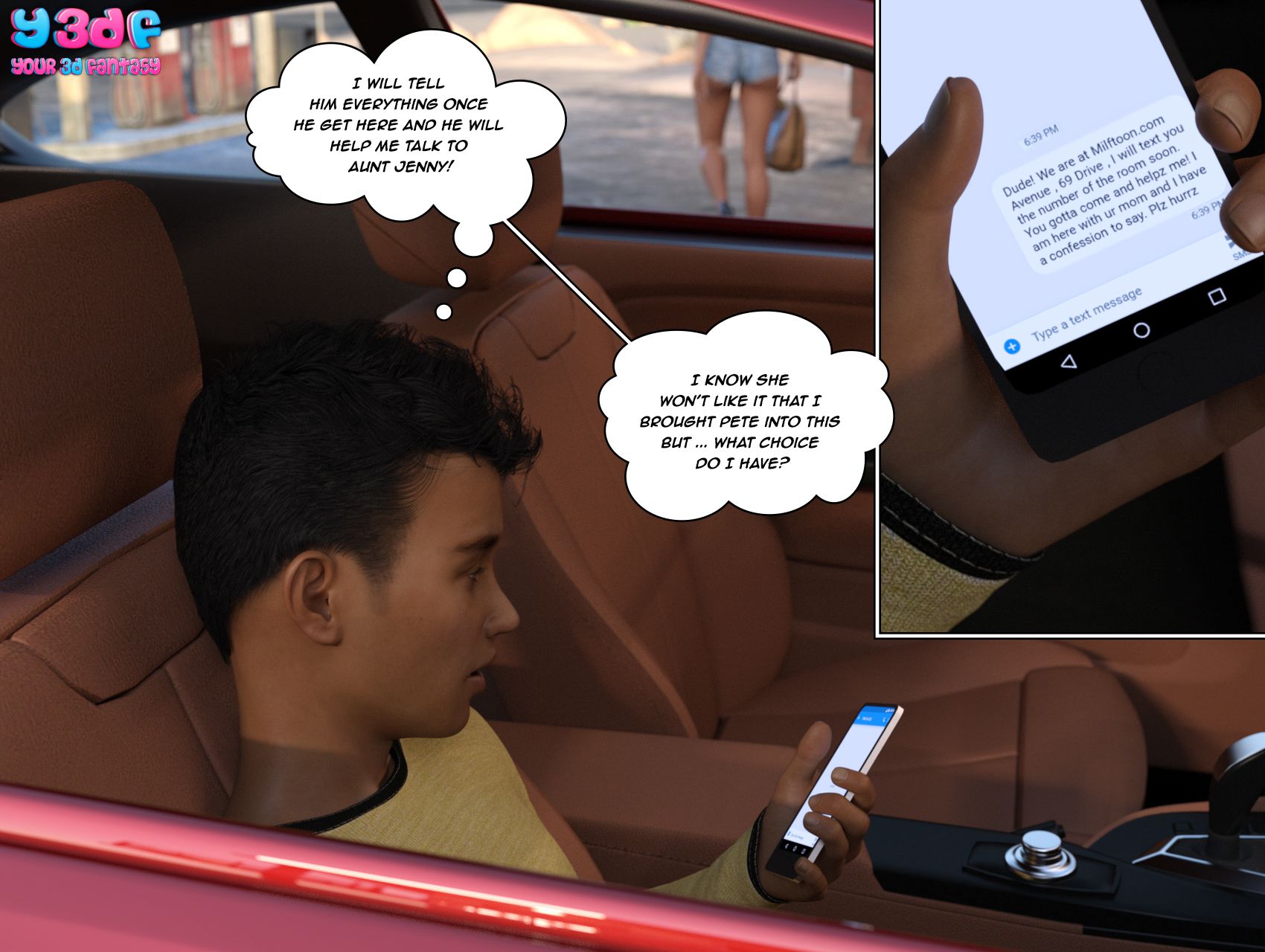 The Bad Tan [Y3DF] - Chapter 3 — Page 5