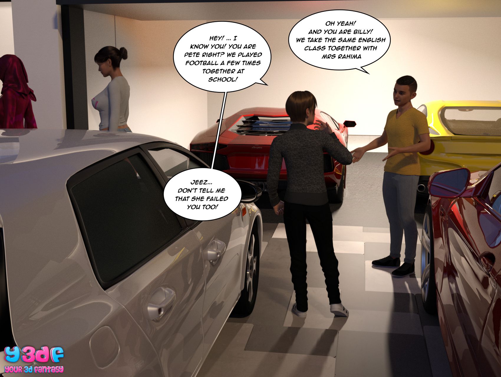 The Bad Tan [Y3DF] - Chapter 3 — Page 71