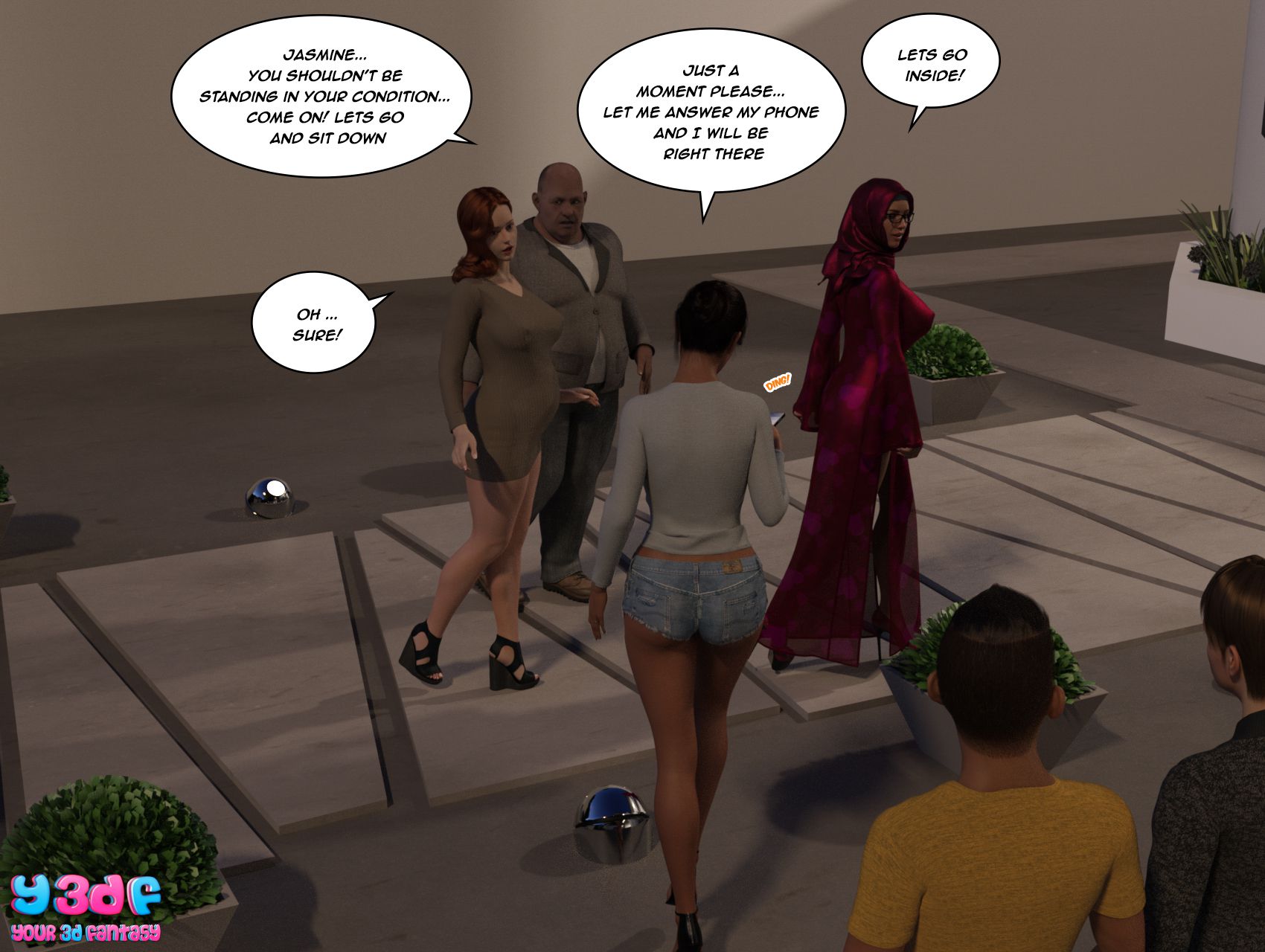 The Bad Tan [Y3DF] - Chapter 3 — Page 72