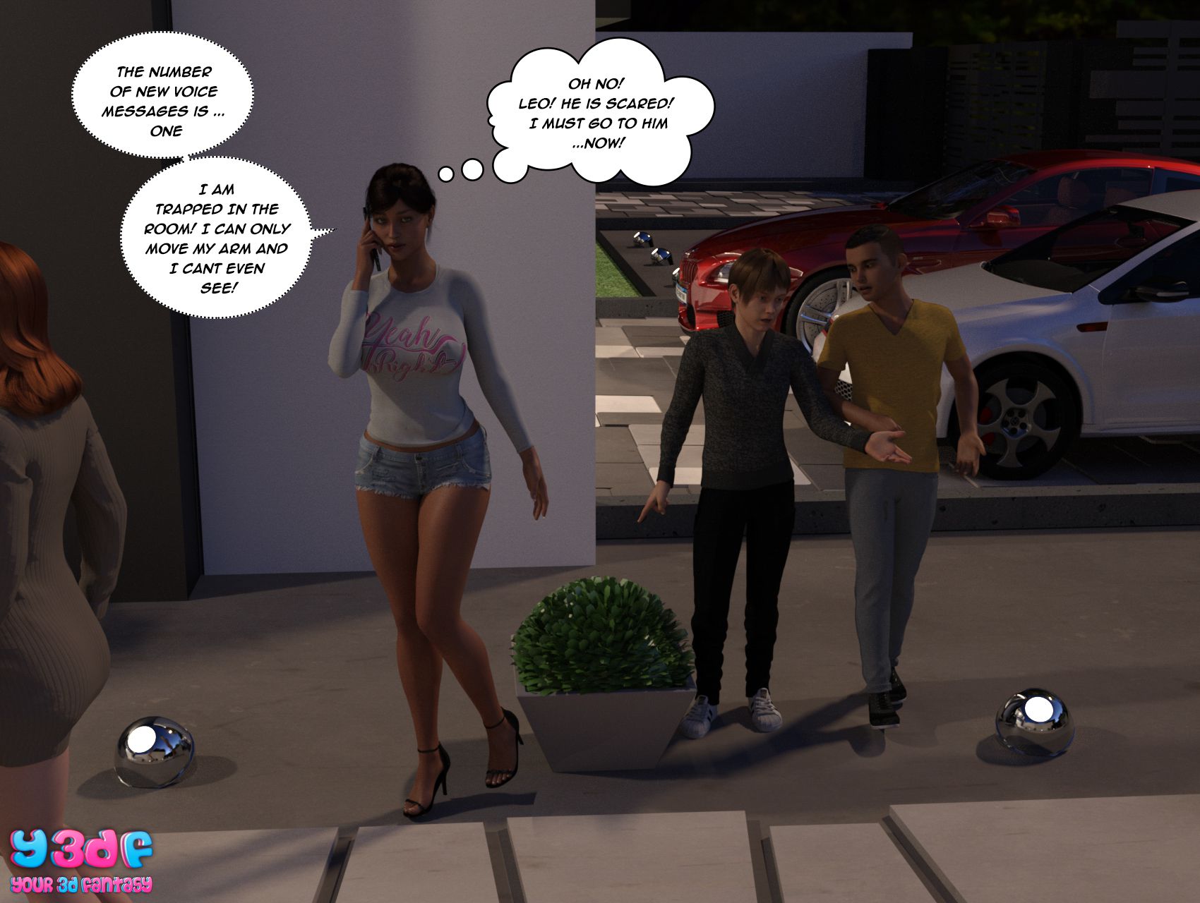 The Bad Tan [Y3DF] - Chapter 3 — Page 73