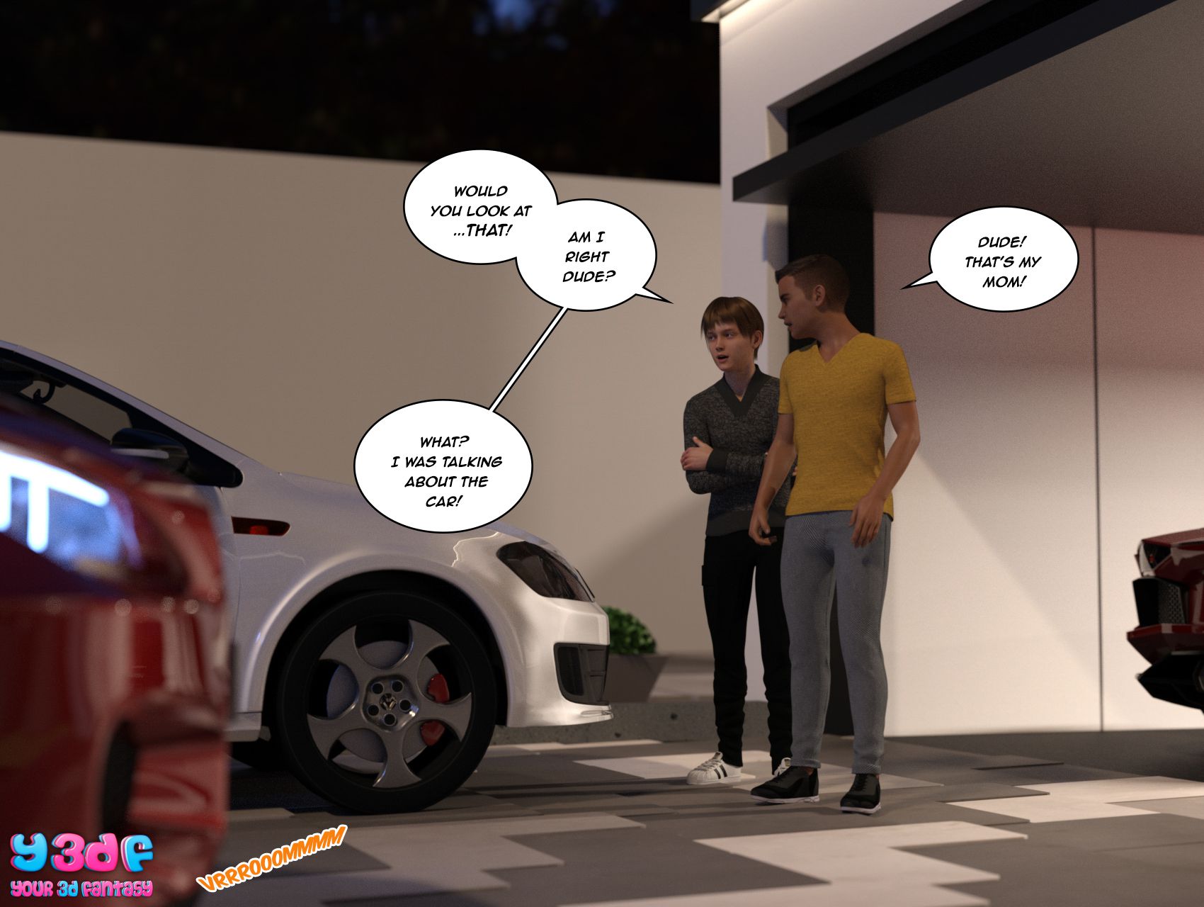 The Bad Tan [Y3DF] - Chapter 3 — Page 76