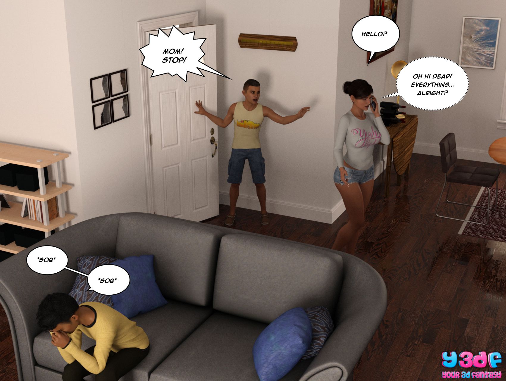 The Bad Tan [Y3DF] - Chapter 2 — Page 24