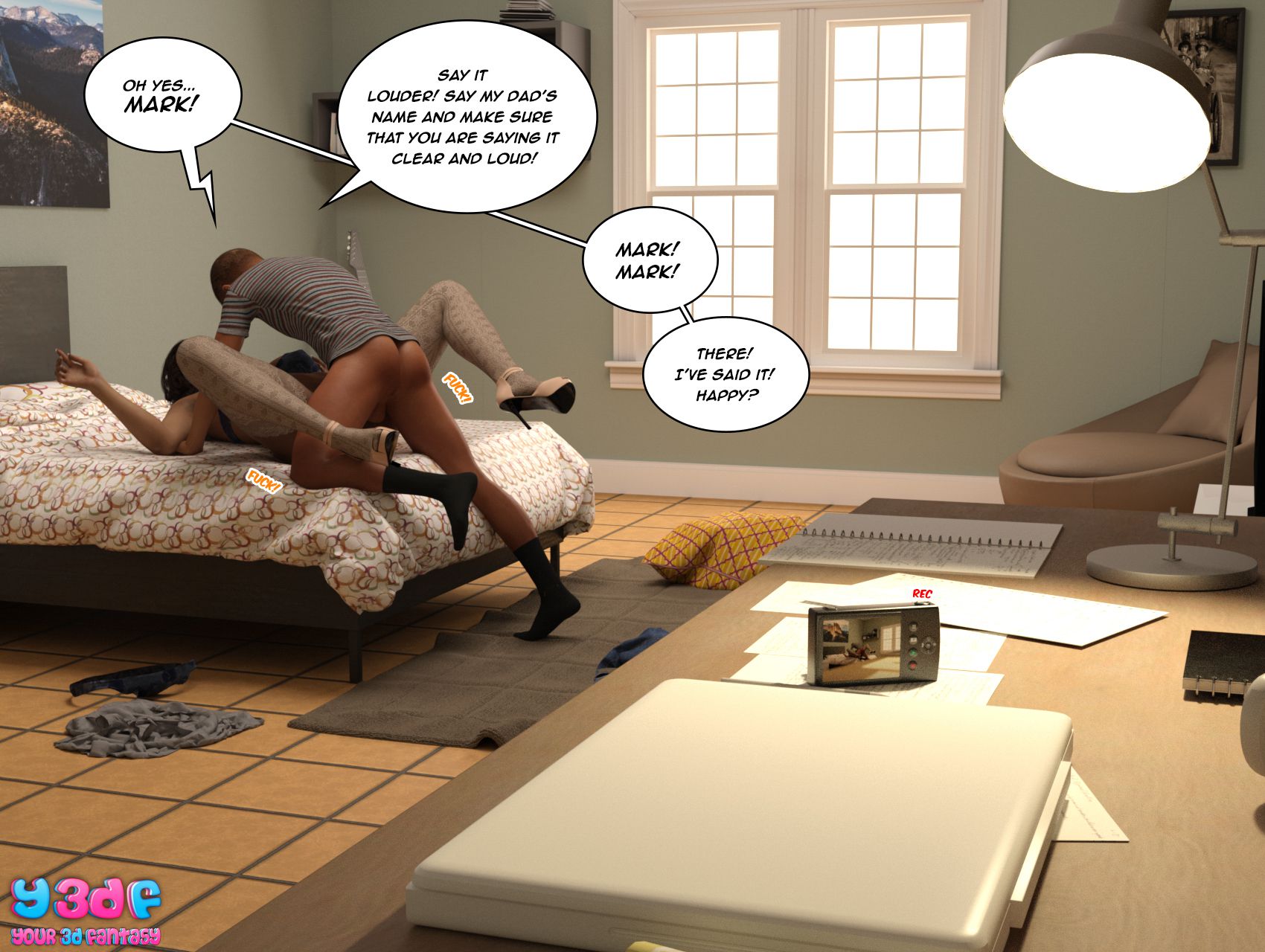 The Bad Tan [Y3DF] - Chapter 2 — Page 36