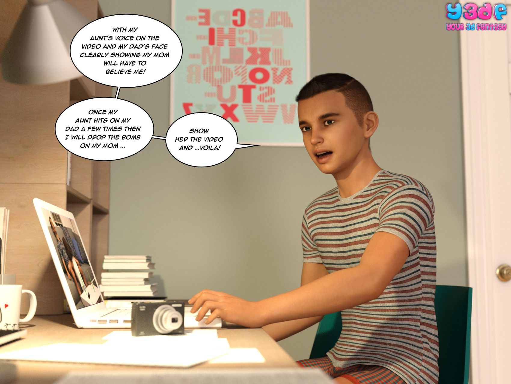 The Bad Tan [Y3DF] - Chapter 2 — Page 58