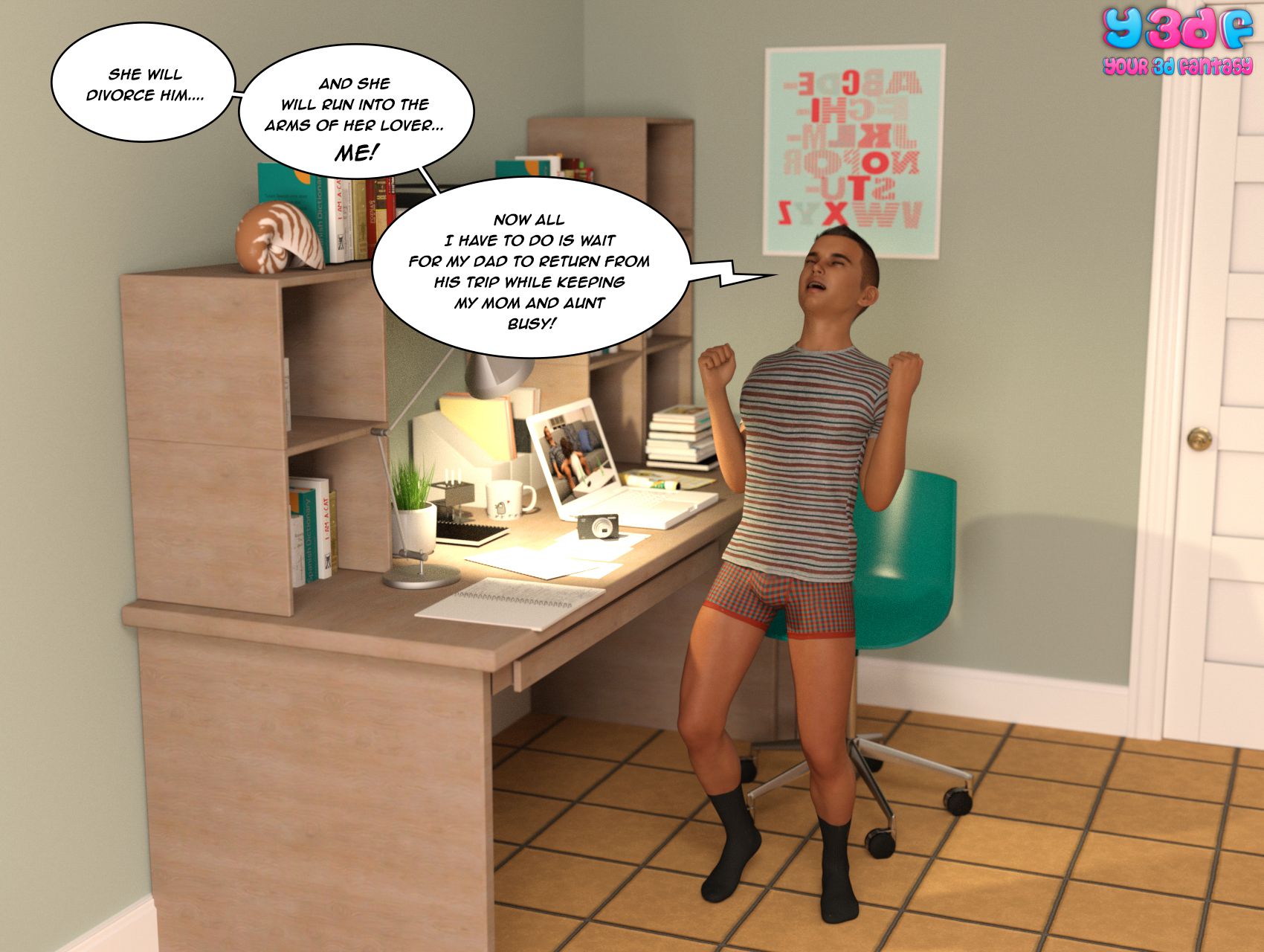 The Bad Tan [Y3DF] - Chapter 2 — Page 59