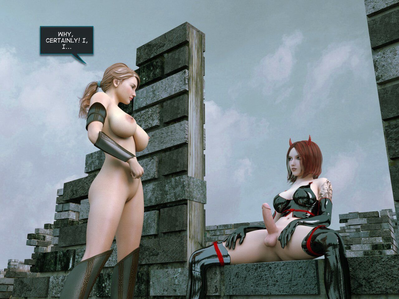 Tanya And The Succubus [Amusteven] - Chapter 1 — Page 46