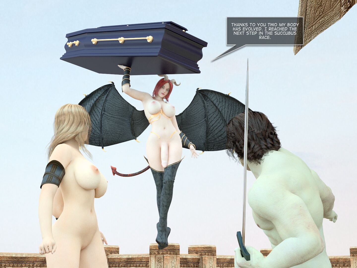 Tanya And The Succubus [Amusteven] - Chapter 2 — Page 34