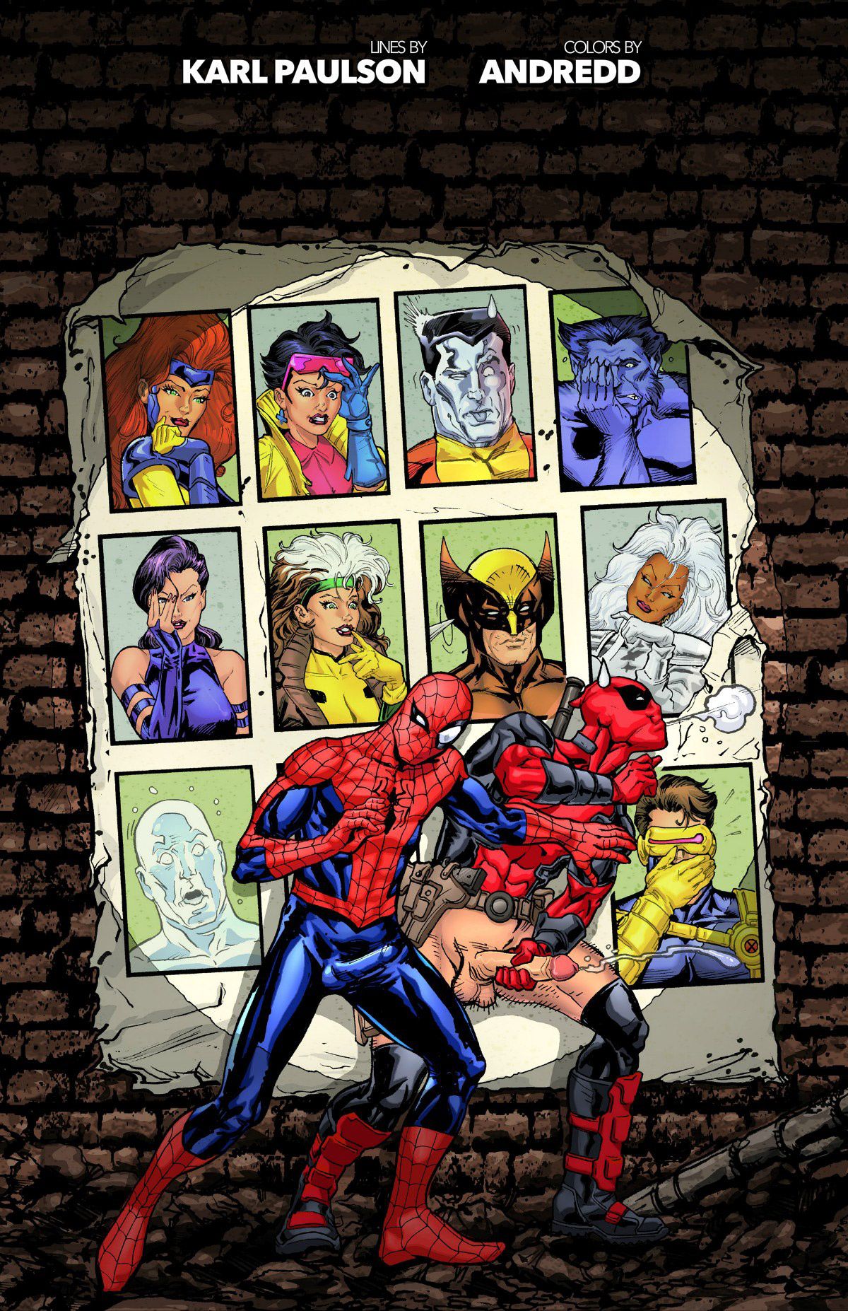 Days Of Swimsuit Past (Spider-Man , Deadpool , X-Men) [Tracy Scops] - Chapter 1 — Page 11