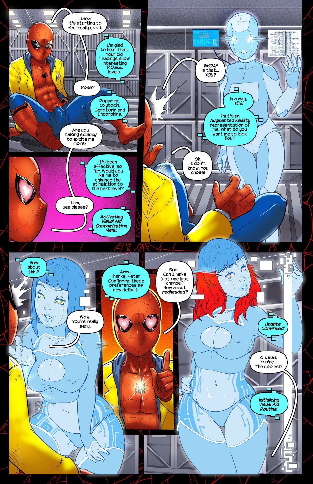 Haptics Protocol (Spider-Man) [Tracy Scops] - Chapter 1 — Page 5