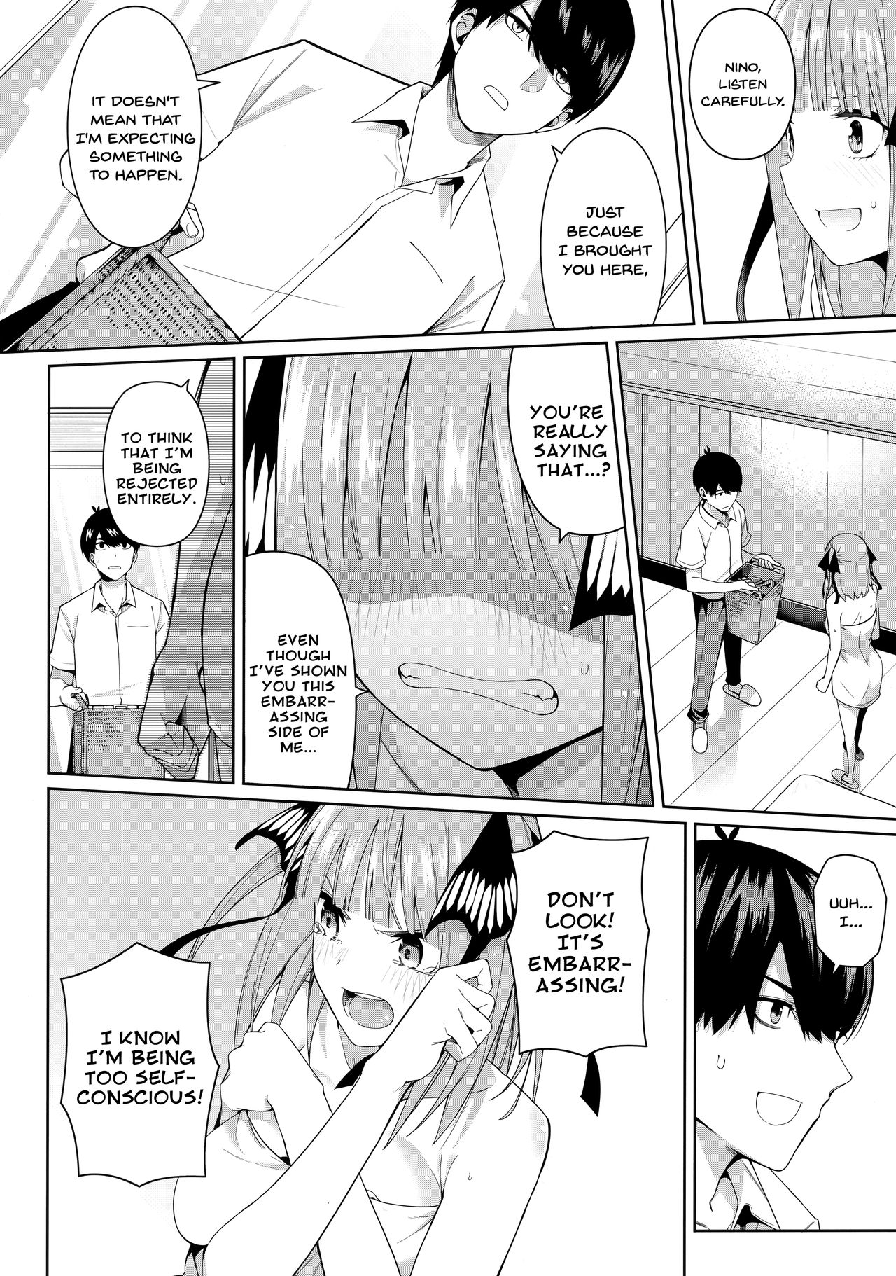 Half Seduction (The Quintessential Quintuplets) [Chicke III , 4why] - Chapter 1 — Page 13