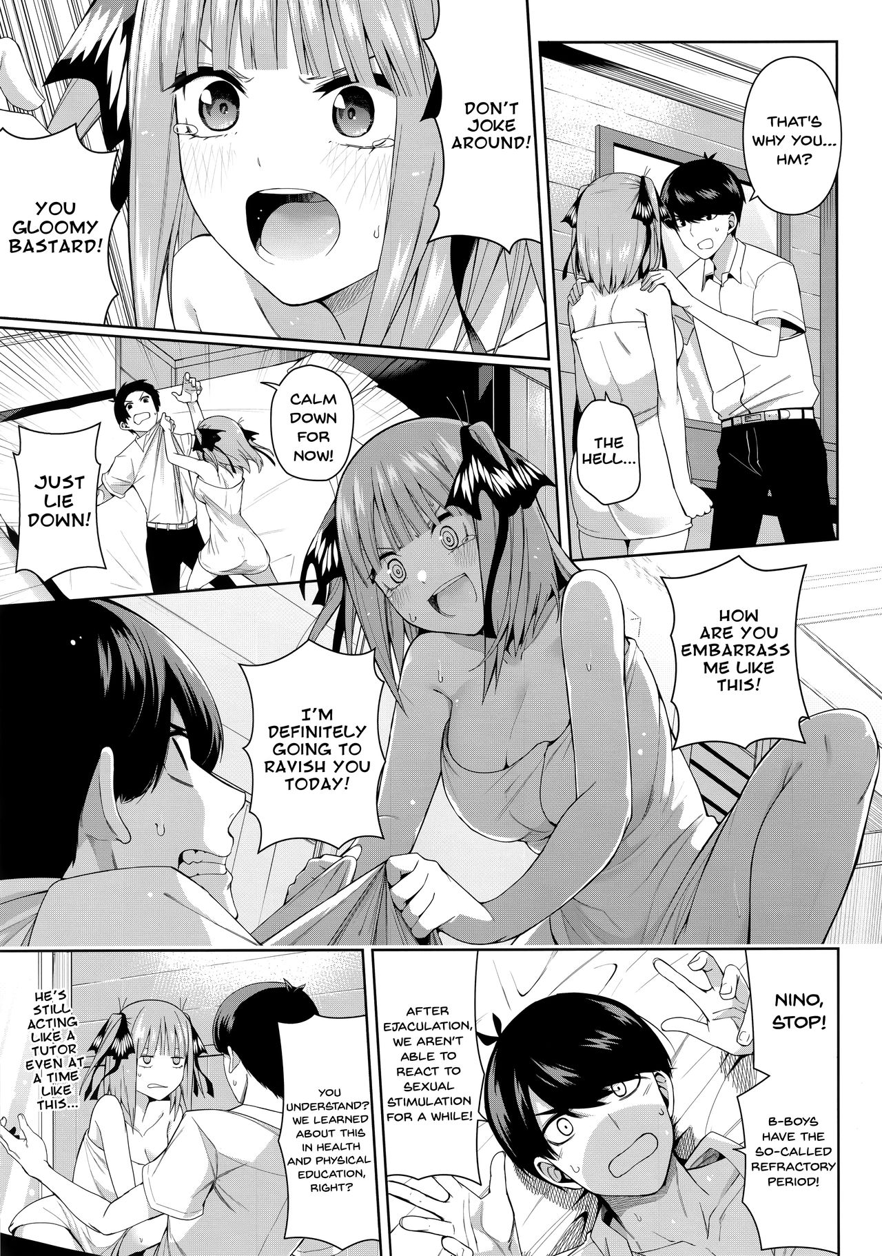 Half Seduction (The Quintessential Quintuplets) [Chicke III , 4why] - Chapter 1 — Page 16