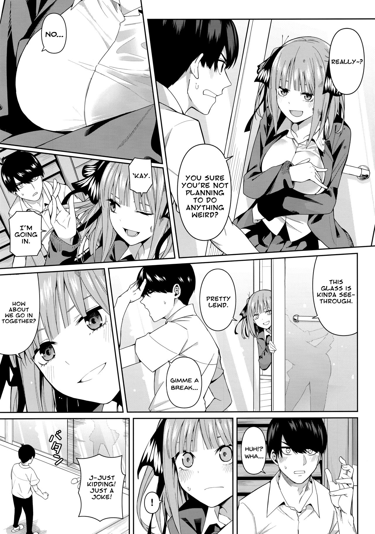 Half Seduction (The Quintessential Quintuplets) [Chicke III , 4why] - Chapter 1 — Page 8