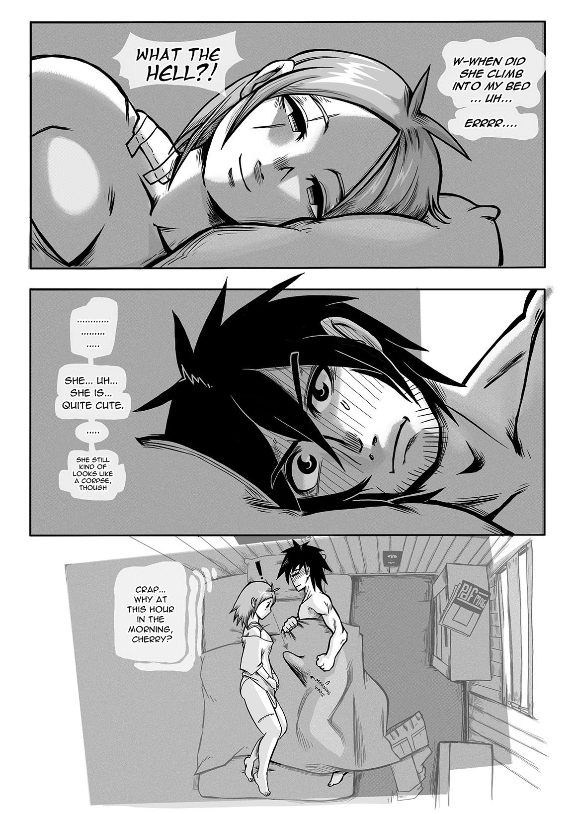 A Zombie Fell For Me? [Mr.E] - Chapter 1 — Page 12