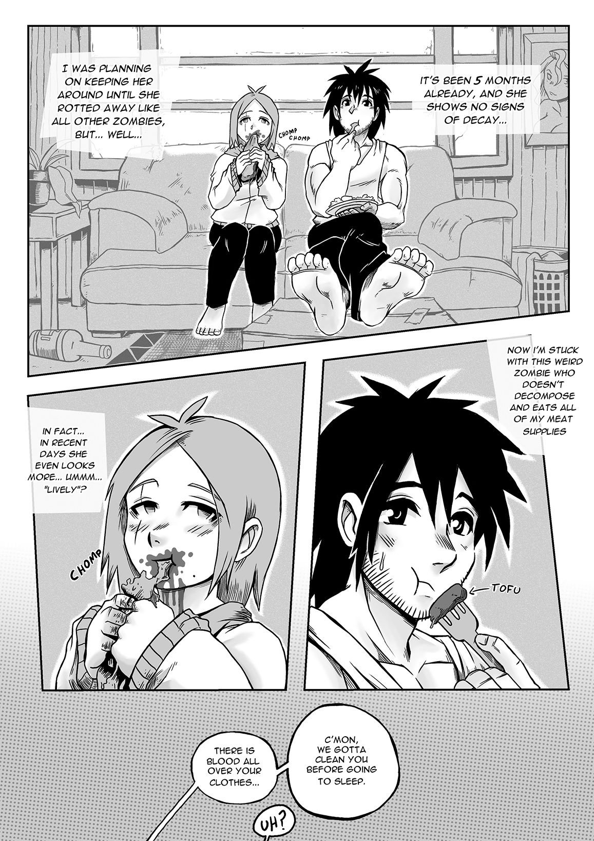 A Zombie Fell For Me? [Mr.E] - Chapter 1 — Page 5