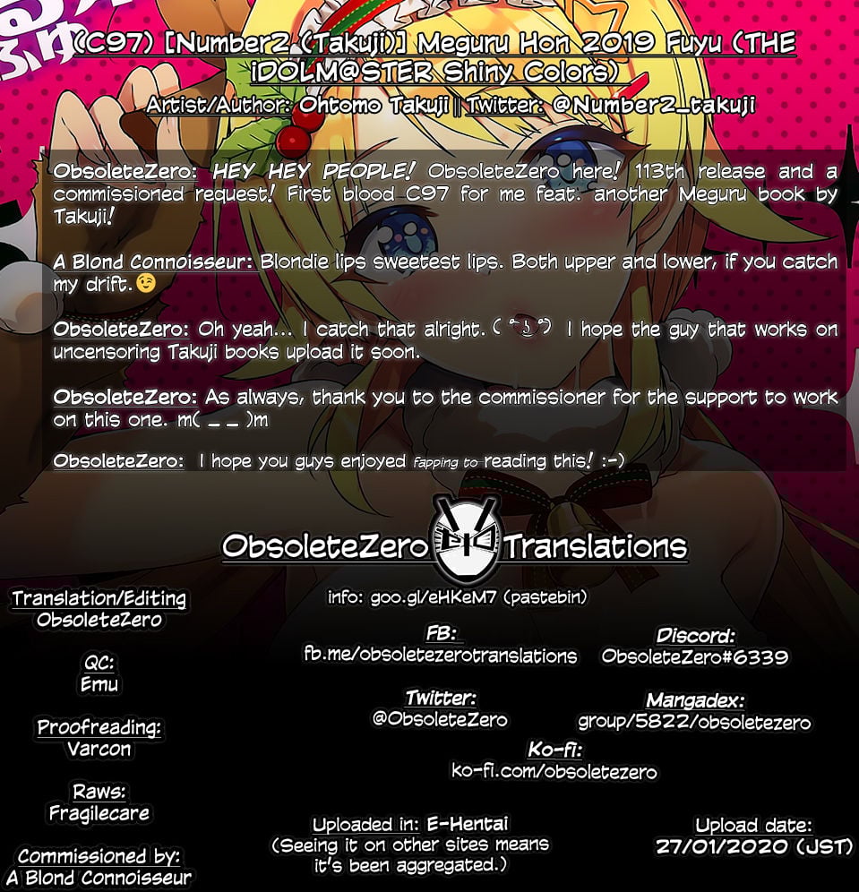 Meguru Hon 2019 Natsu (The Idolmaster) [Ohtomo Takuji] - Chapter 2 — Page 20