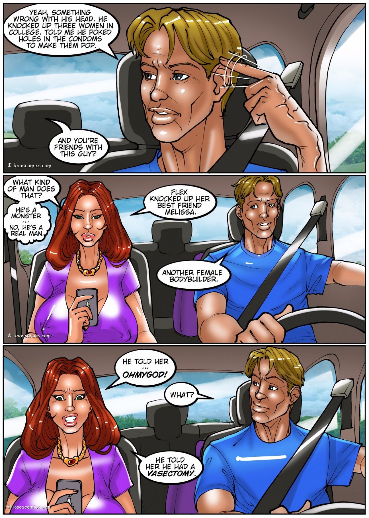 Flex Appeal [KAOS Comics] - Chapter 3 — Page 59