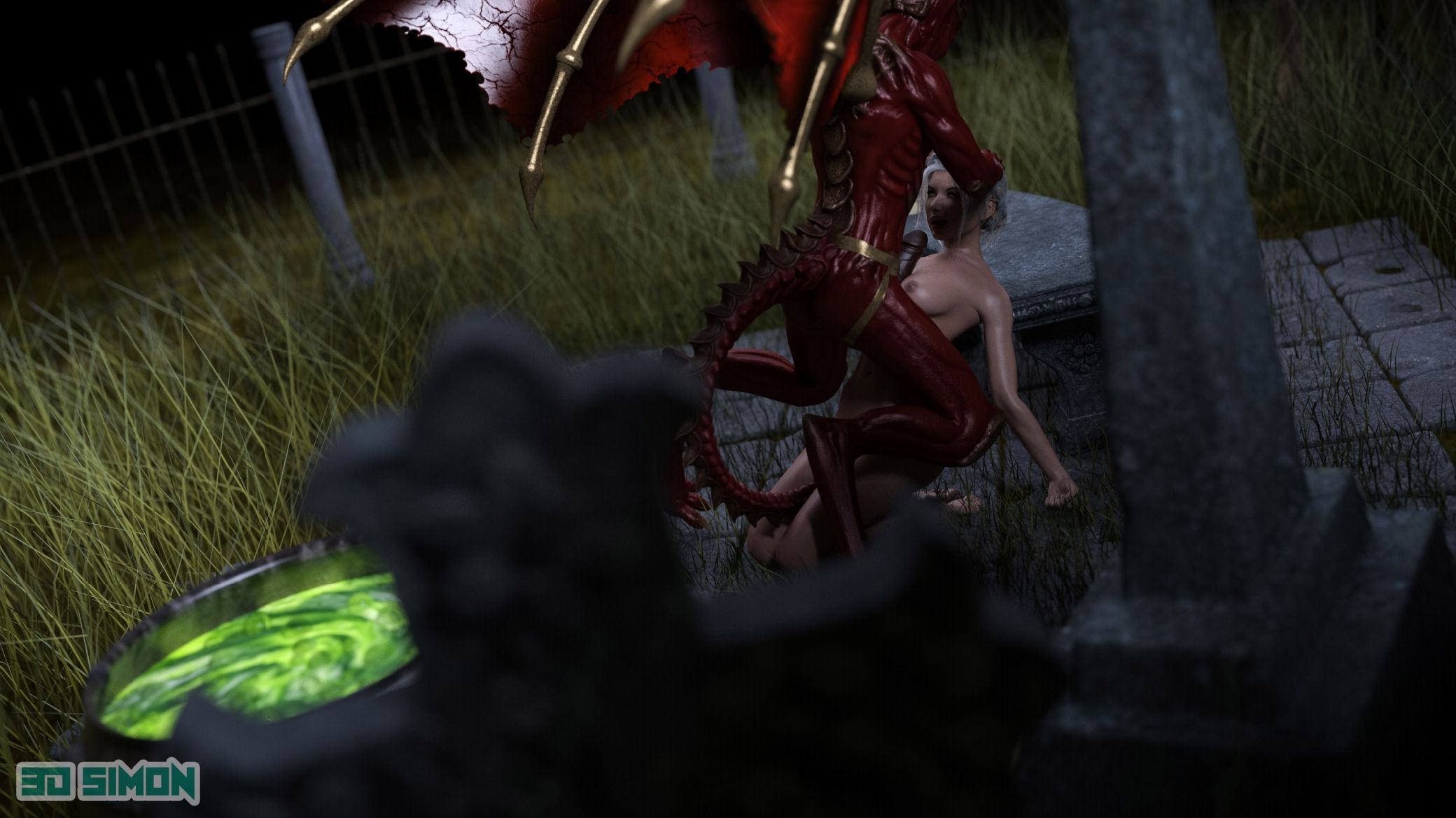 Taylor’s Slimy Nightmare [3DSimon] - Chapter 2 — Page 83