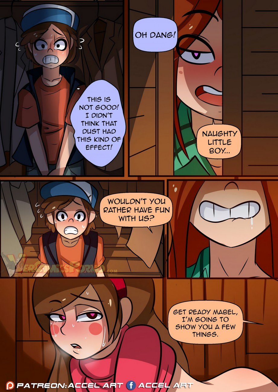 Wendy’s Lessons (Gravity Falls) [Accel Art] - Chapter 1 — Page 6